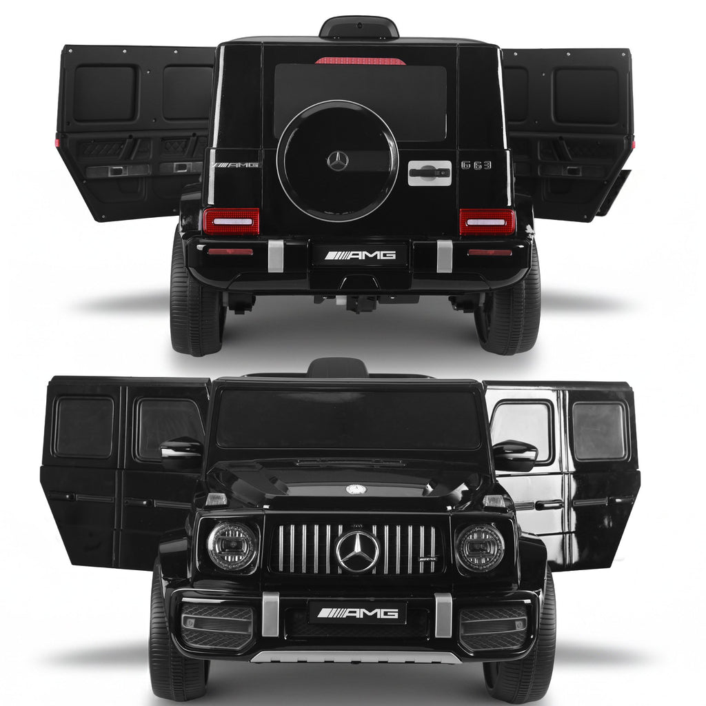 Mercedes-Benz AMG G63 12V Kids Electric Ride-On Car, Black