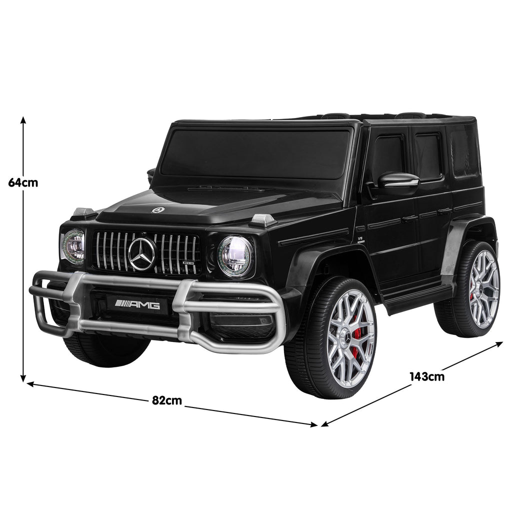 Mercedes-Benz AMG G63 24V Kids Electric Ride-On Car, Black