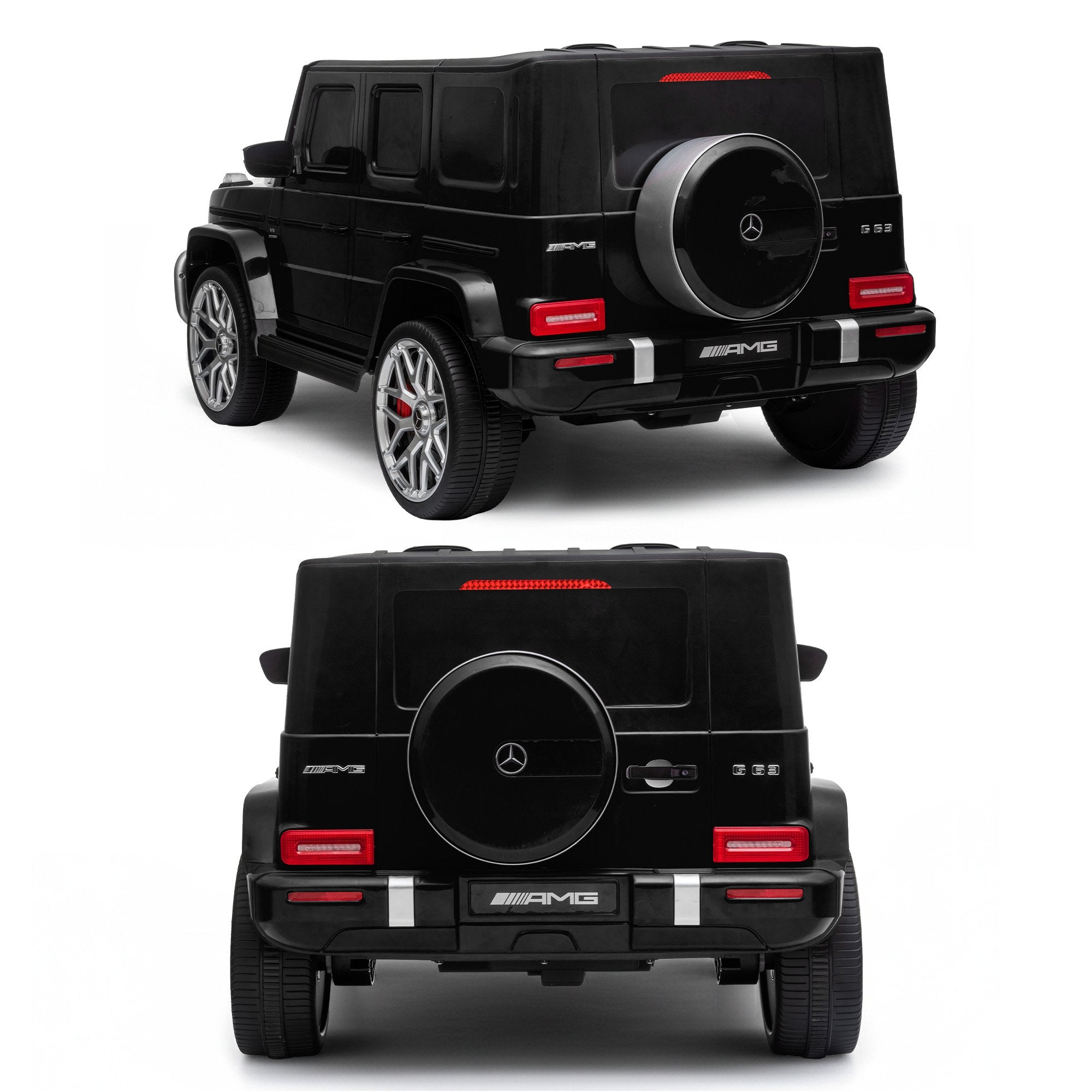 Mercedes-Benz AMG G63 24V Kids Electric Ride-On Car, Black