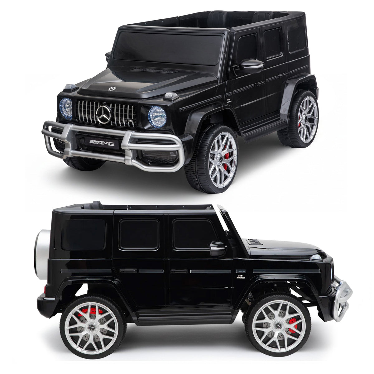 Mercedes-Benz AMG G63 24V Kids Electric Ride-On Car, Black