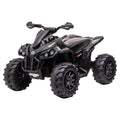 GTS99 12V Kids Electric Ride-On Quad Bike, Black