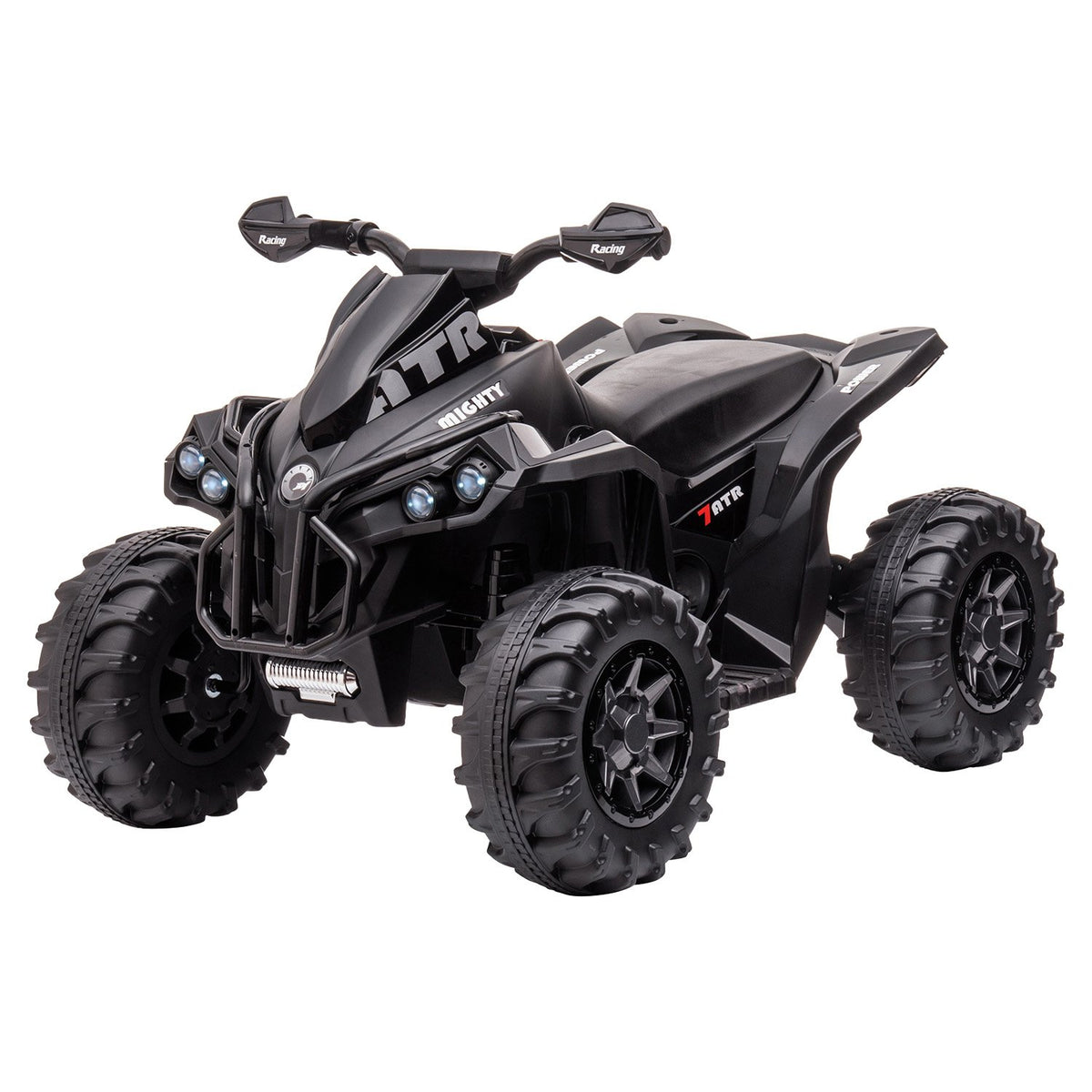 GTS99 12V Kids Electric Ride-On Quad Bike, Black