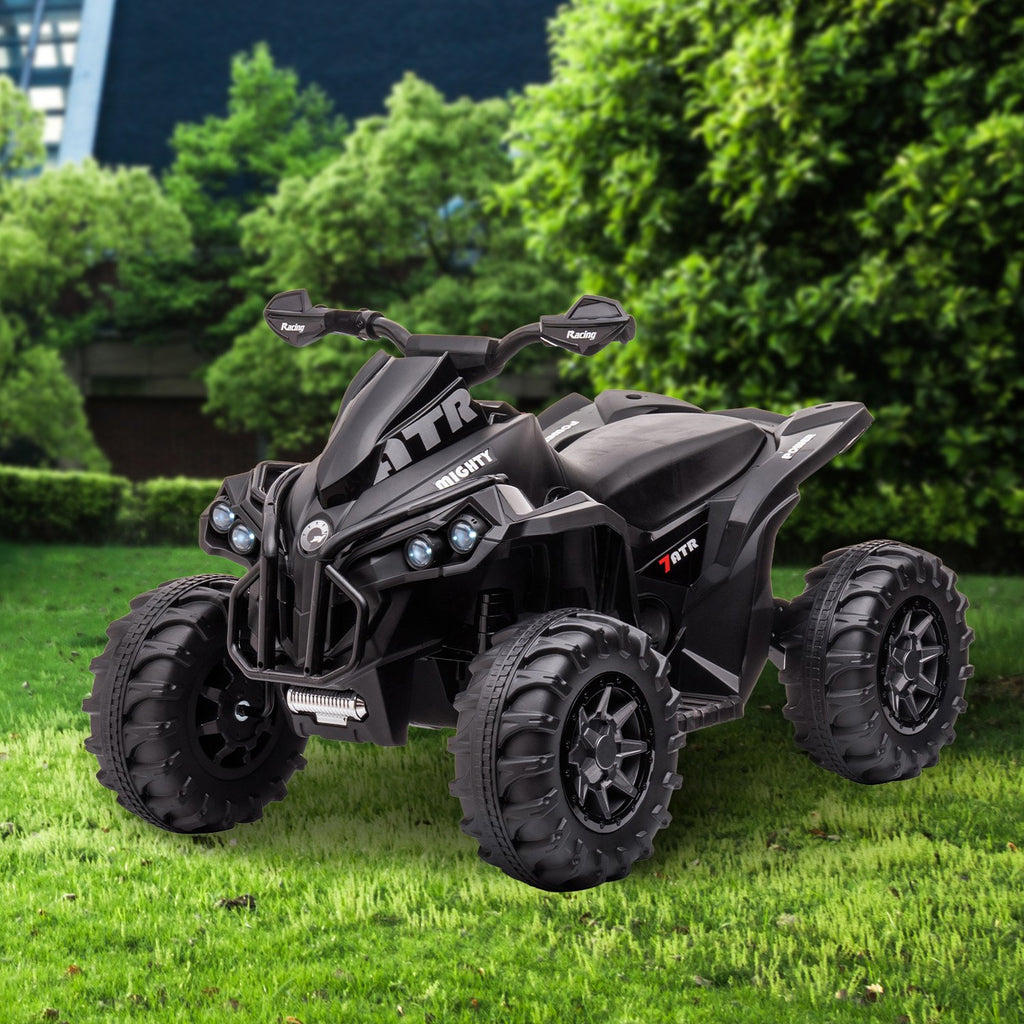GTS99 12V Kids Electric Ride-On Quad Bike, Black