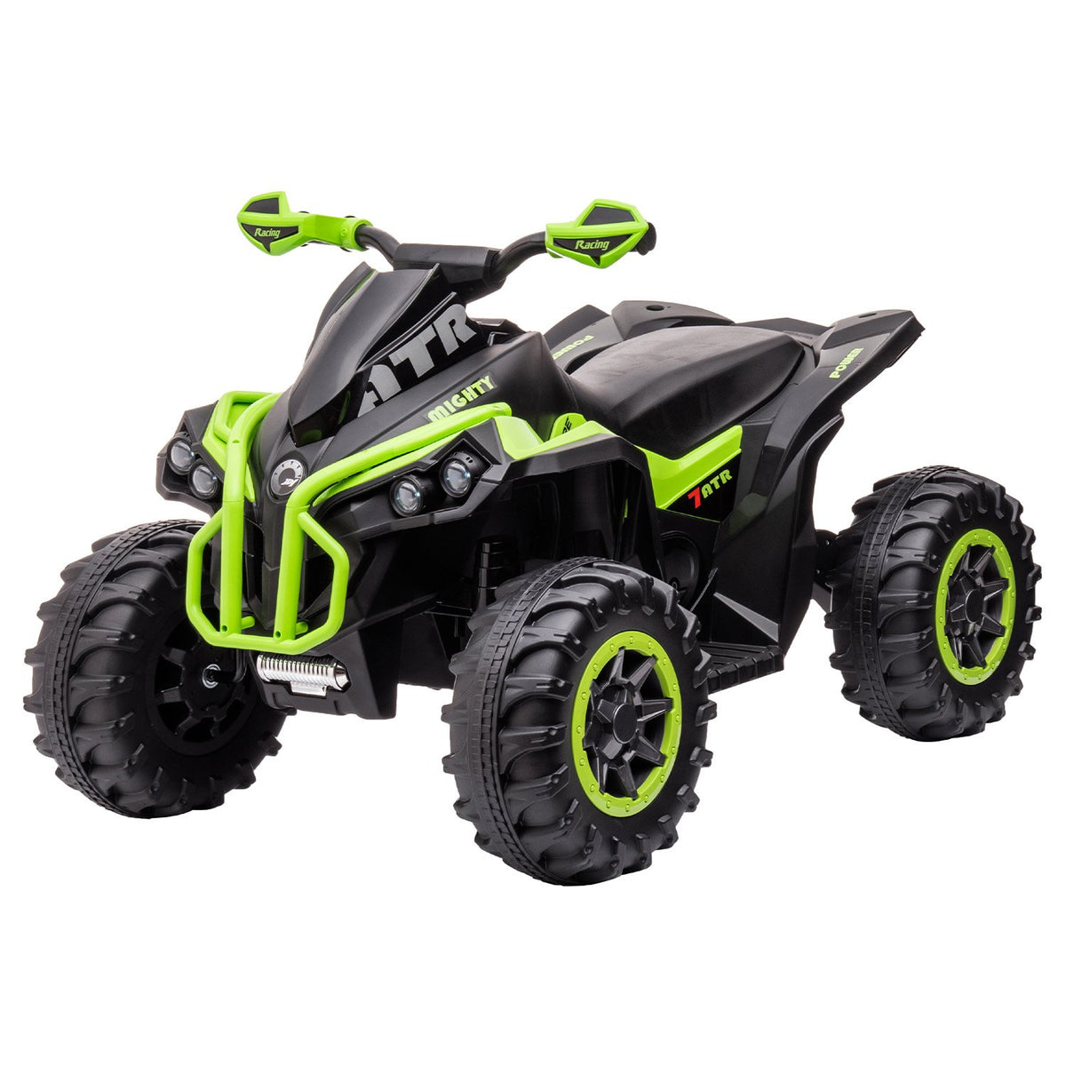 GTS99 12V Kids Electric Ride-On Quad Bike, Green