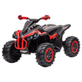 GTS99 12V Kids Electric Ride-On Quad Bike, Red