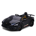 Lamborghini Performante 12V Kids Electric Ride-On Car, Black