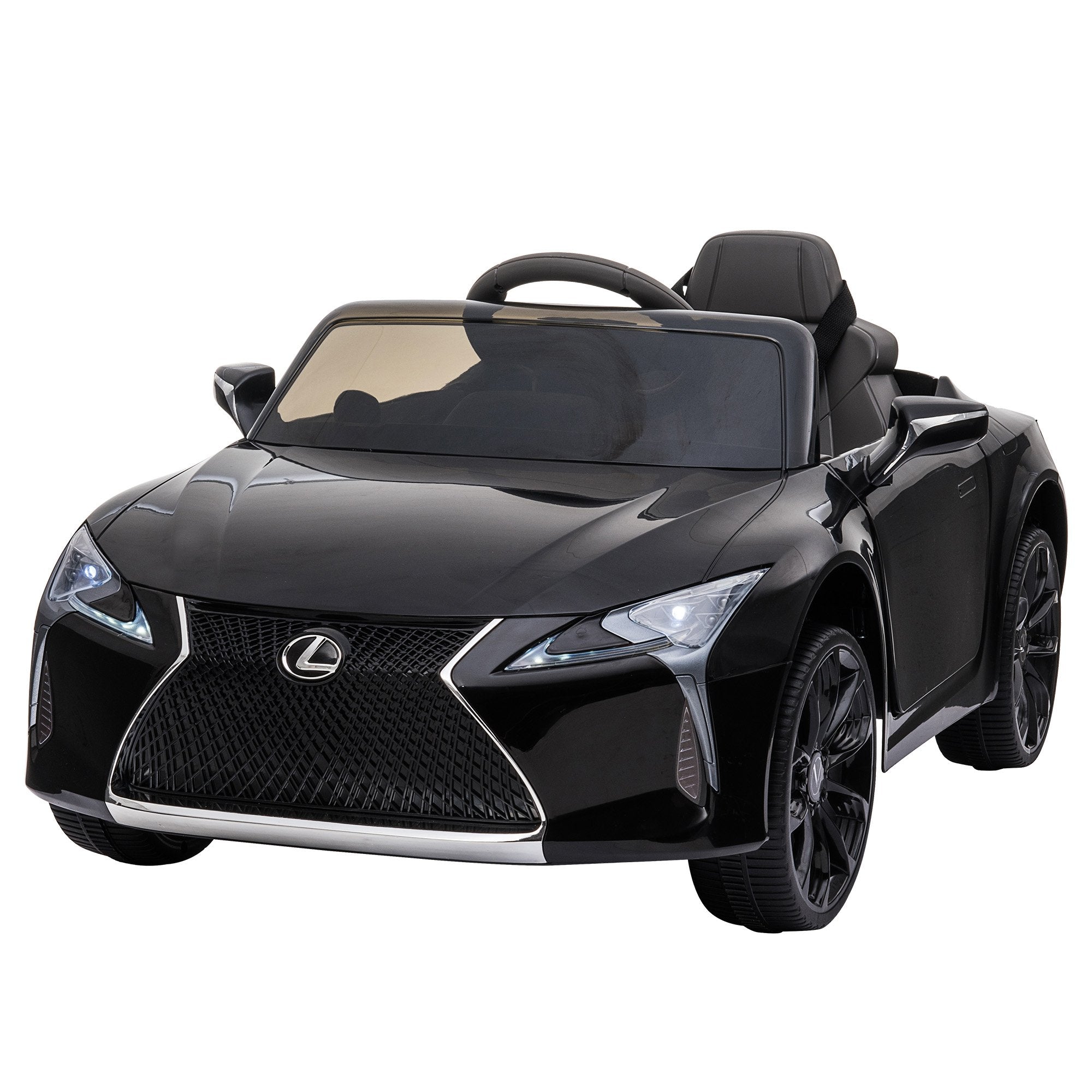 Lexus LC 500 12V Kids Electric Ride-On Car, Black