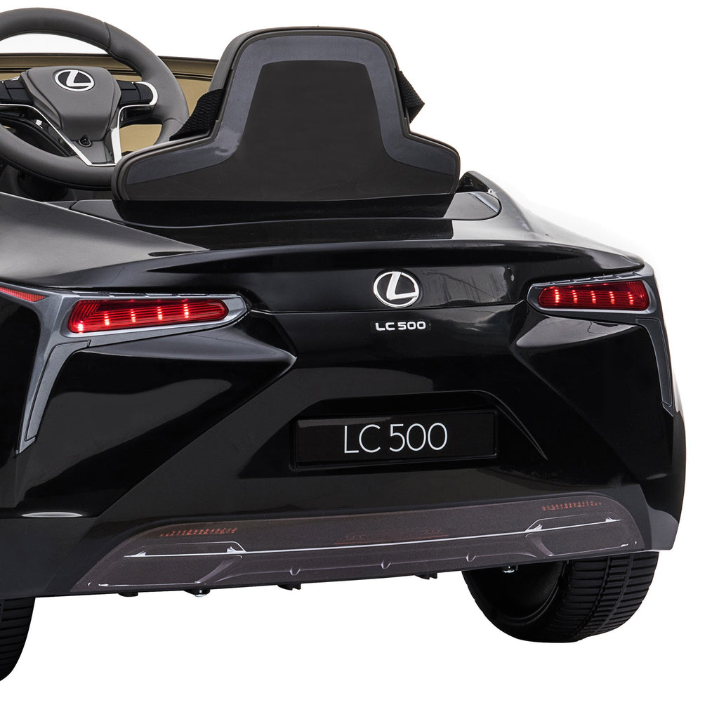 Lexus LC 500 12V Kids Electric Ride-On Car, Black