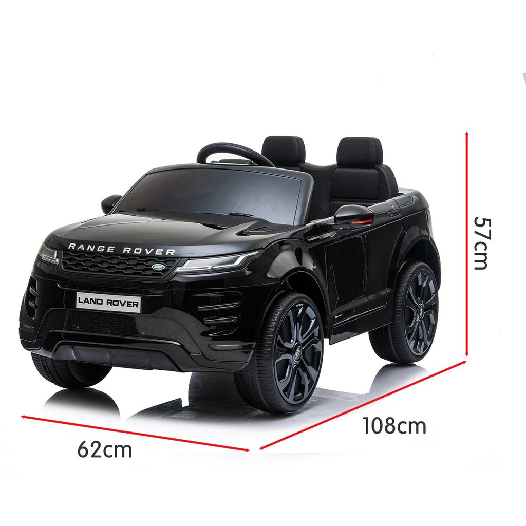 Land Rover 12V Kids Electric Ride-On Car, Black