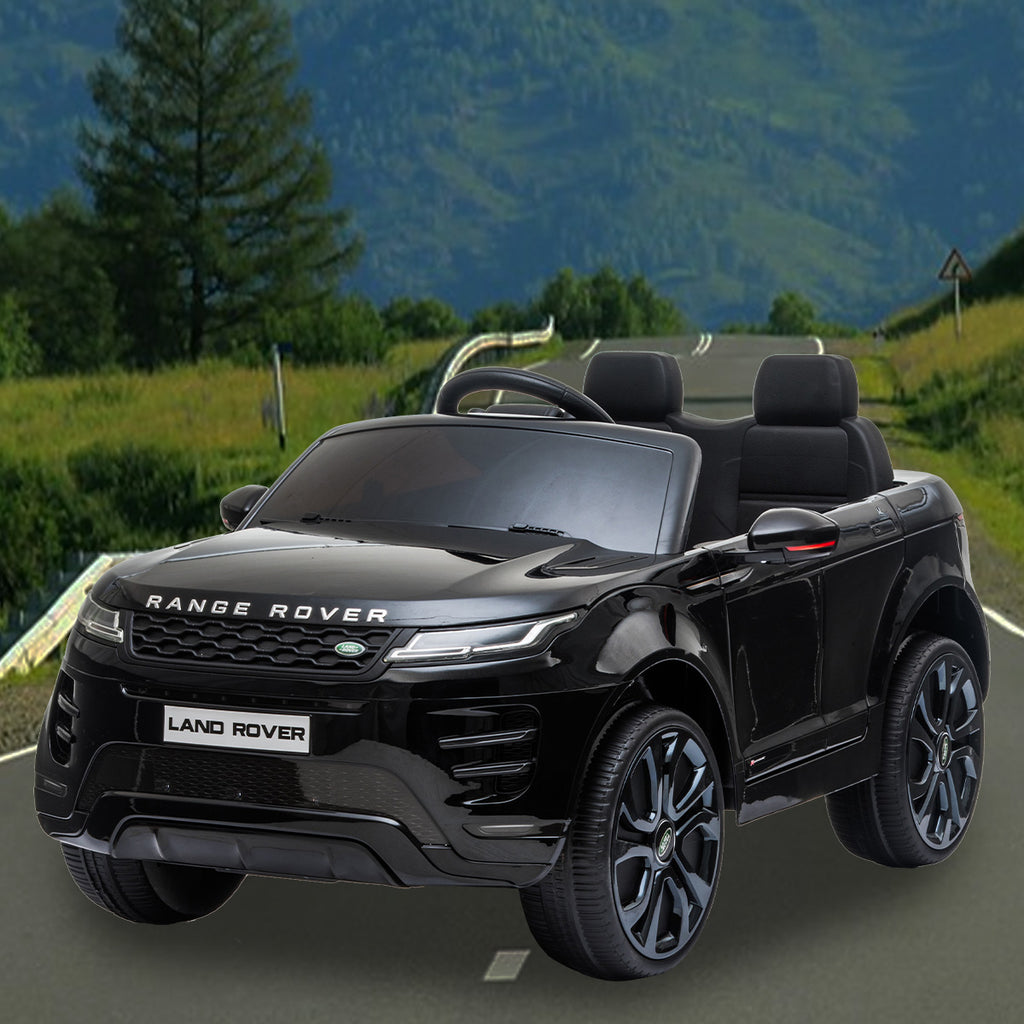 Land Rover 12V Kids Electric Ride-On Car, Black