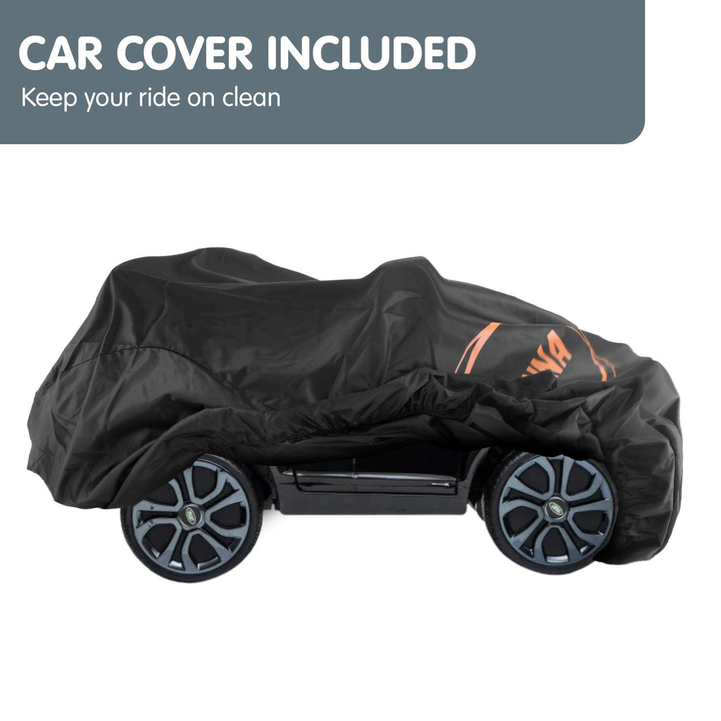 Land Rover 12V Kids Electric Ride-On Car, Black