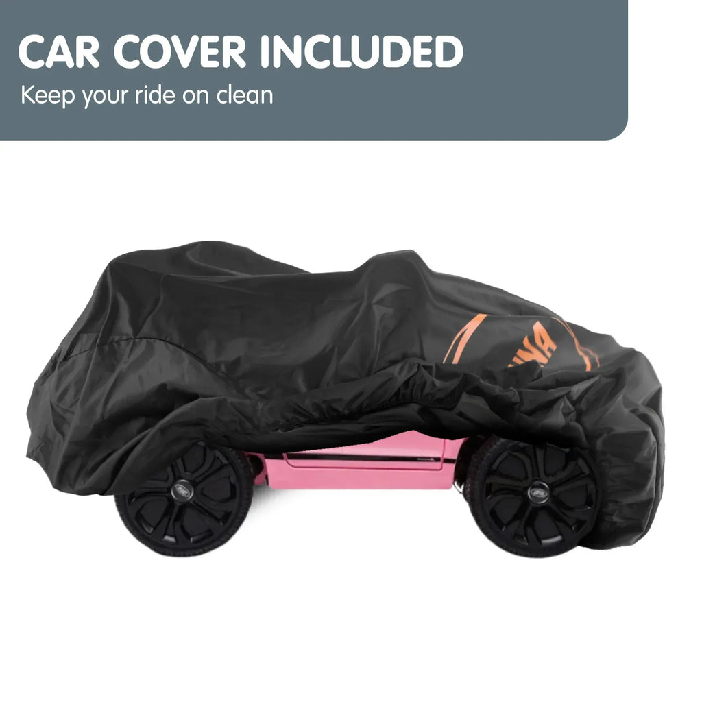 Land Rover 12V Kids Electric Ride-On Car, Pink
