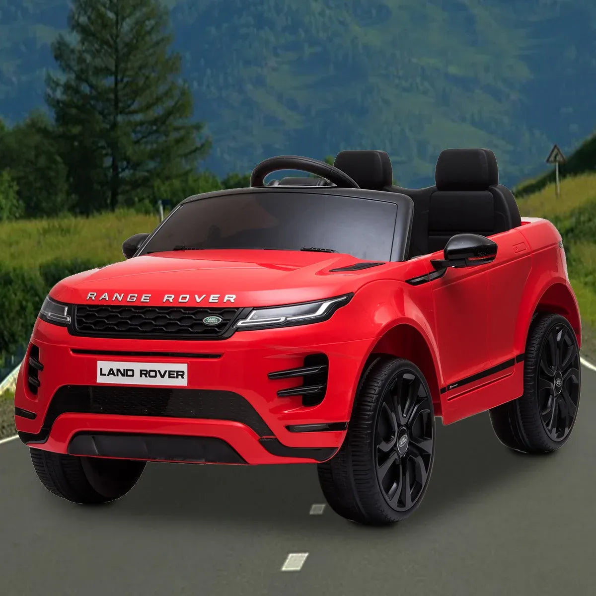 Land Rover 12V Kids Electric Ride-On Car, Red