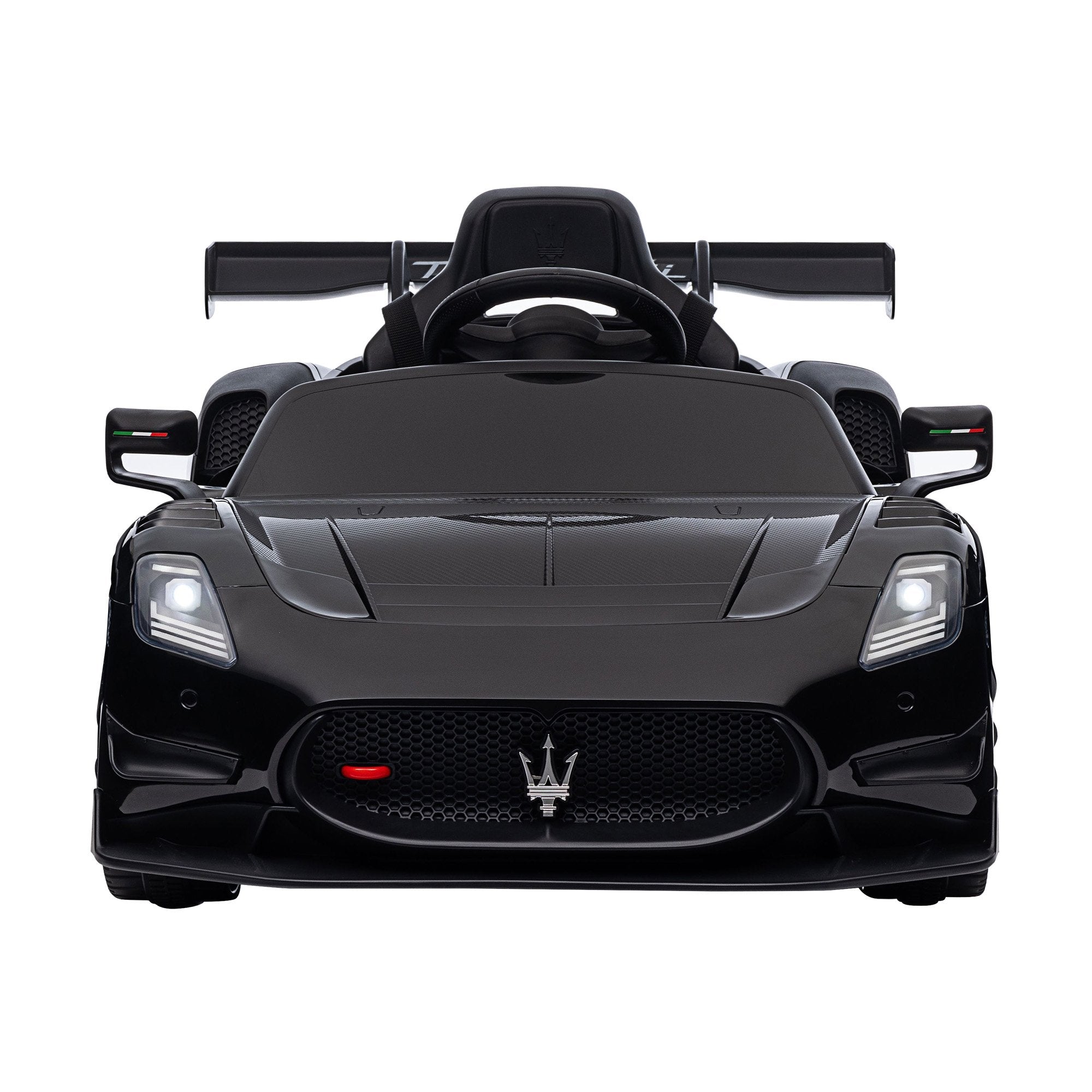 Maserati MC20 GT2 12V Kids Electric Ride-On Race Car, Black