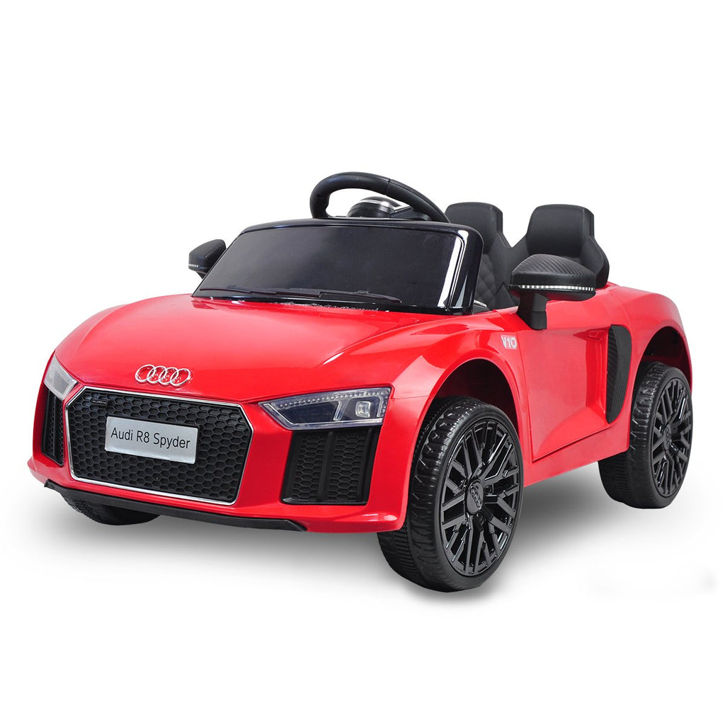 Audi R8 Spyder 6V Kids Electric Ride-On Car, Red