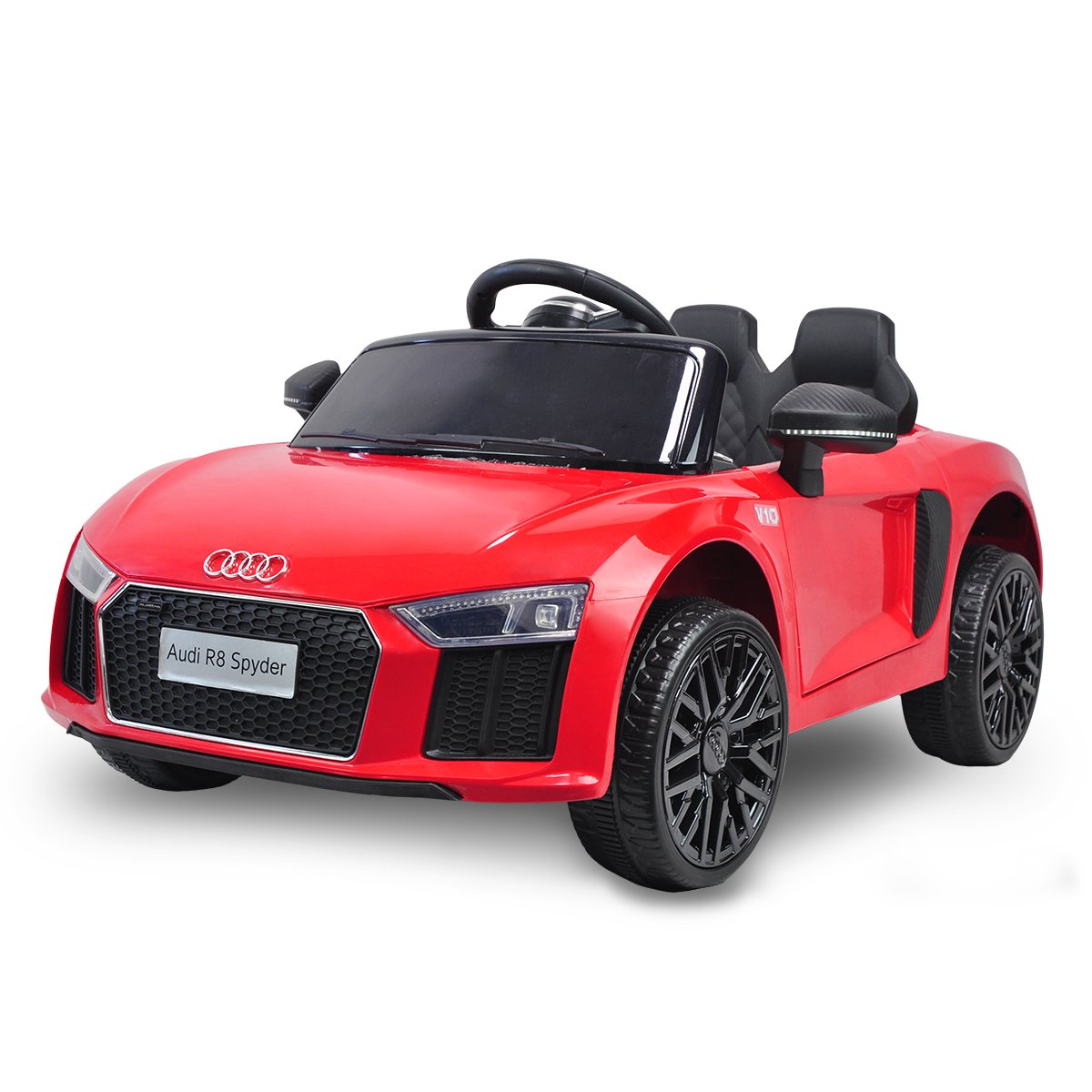 Audi R8 Spyder 6V Kids Electric Ride-On Car, Red