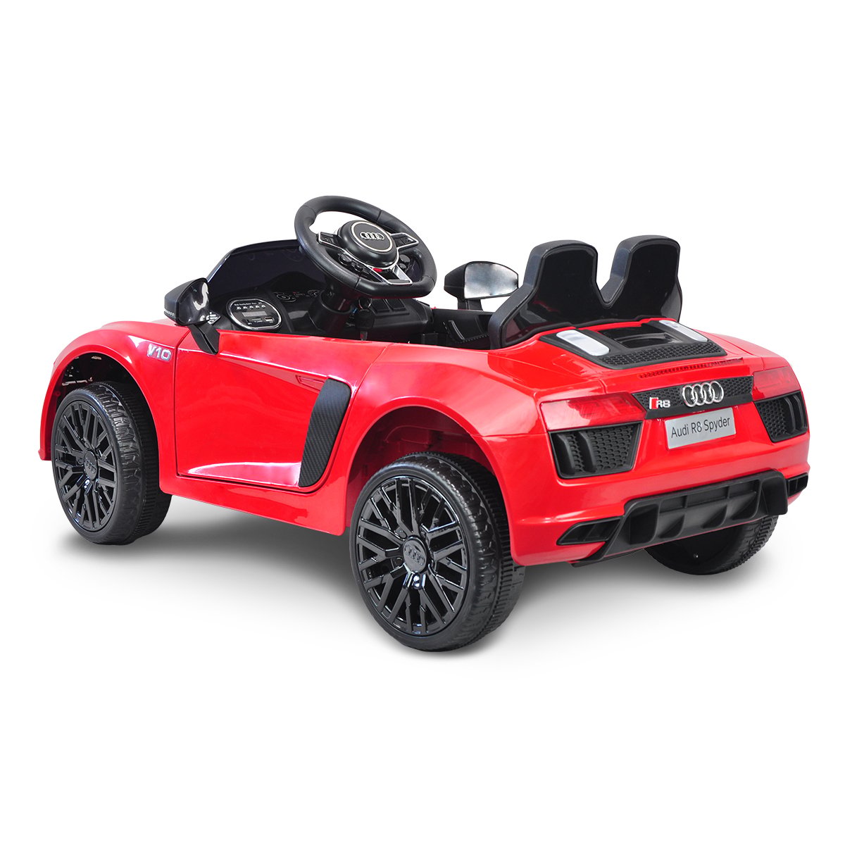 Audi R8 Spyder 6V Kids Electric Ride-On Car, Red