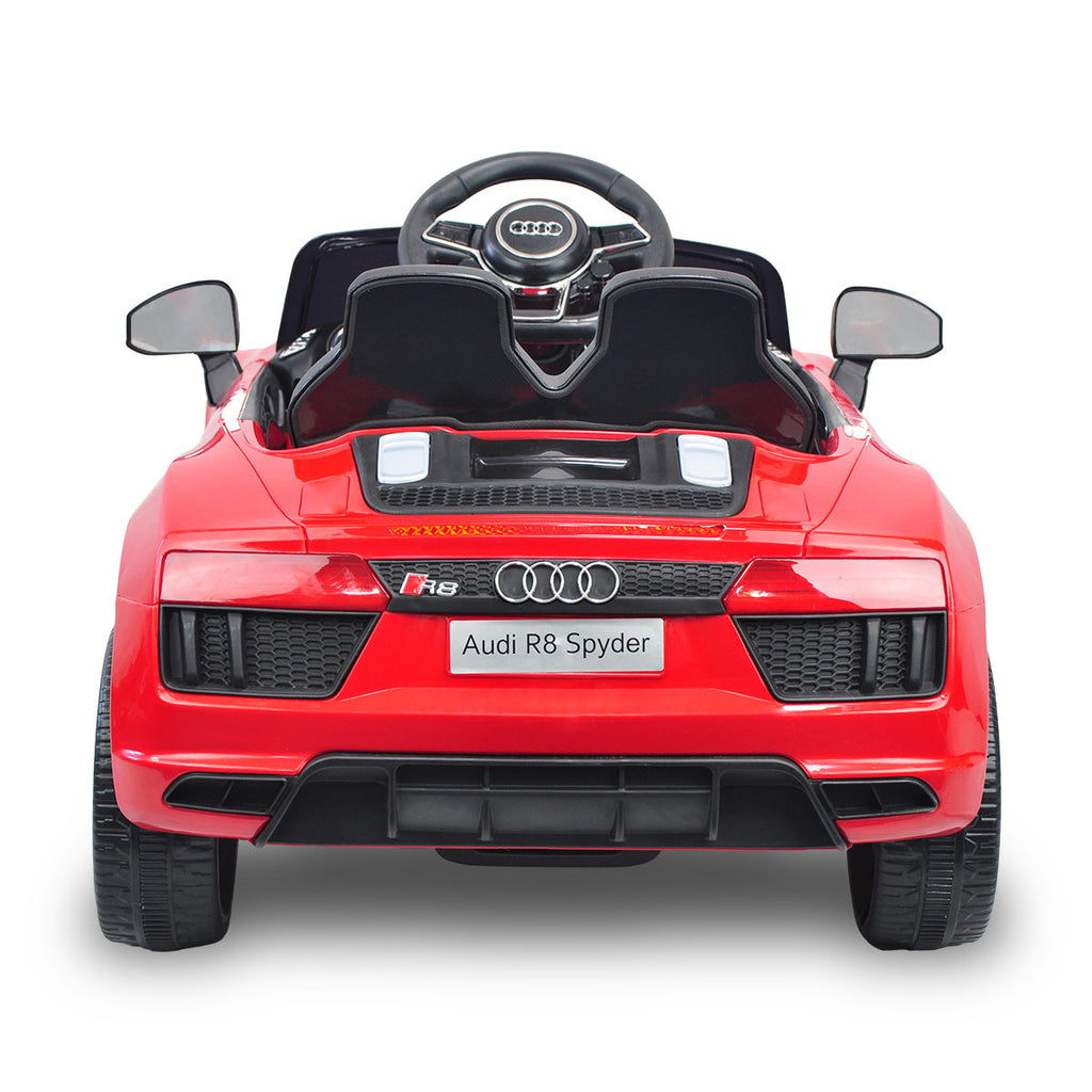 Audi R8 Spyder 6V Kids Electric Ride-On Car, Red