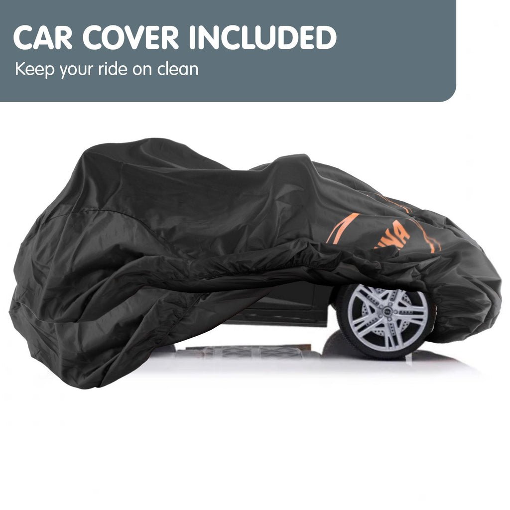 Audi Sport 12V Kids Electric Ride-On Car, Black
