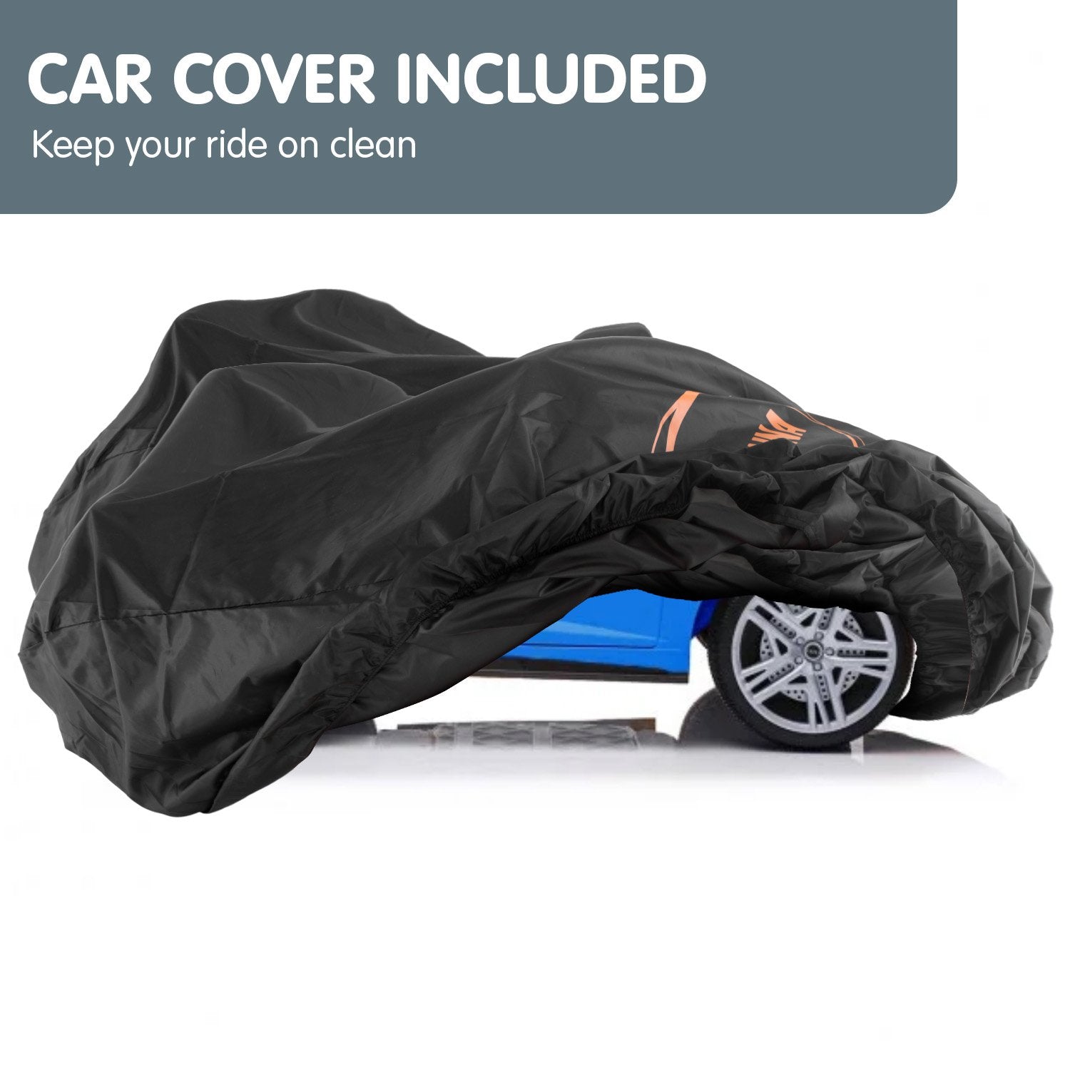 Audi Sport 12V Kids Electric Ride-On Car, Blue