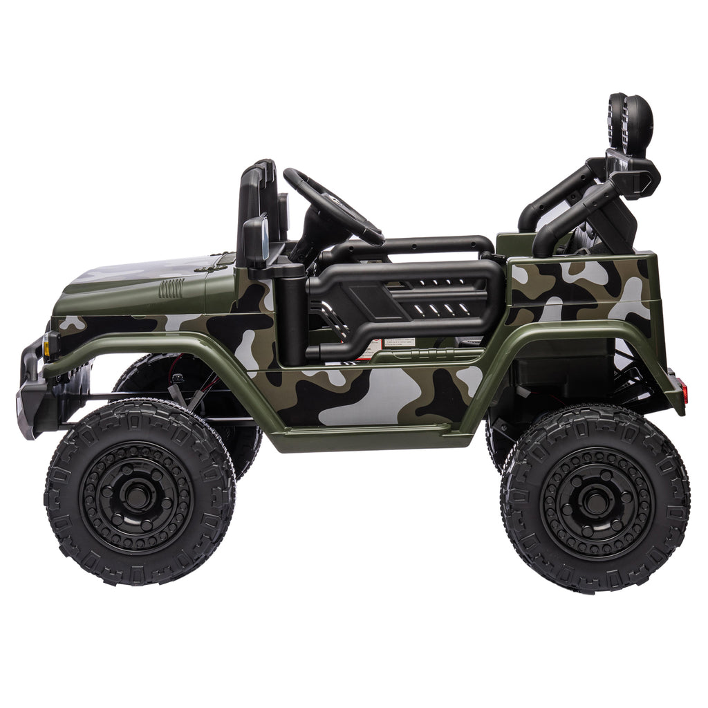 Toyota FJ Cruiser 12V Kids Electric Ride-On Car, Green