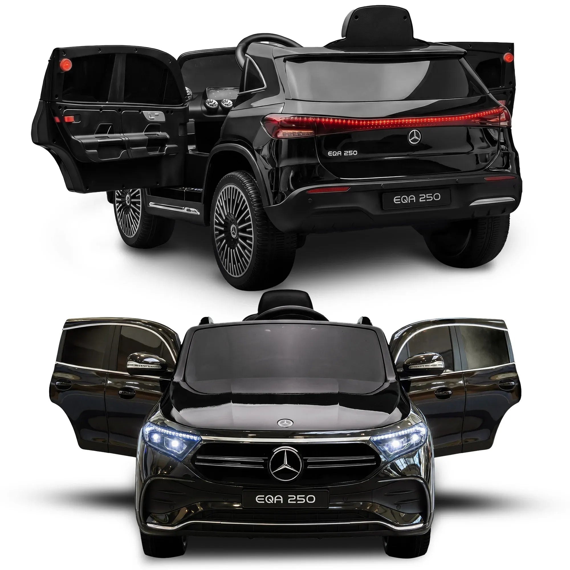 12V Licensed Mercedes-Benz EQA 250 Kids Electric Ride On Car with Parental Remote