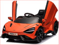 12V Licensed McLaren 765LT Kids Electric Ride On Car with Parental Remote